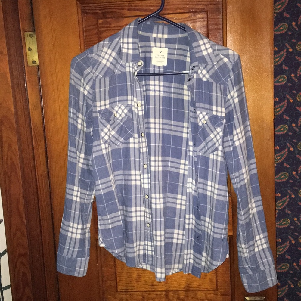 Vintage boyfriend flannel